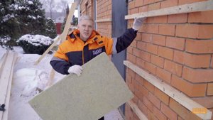 Монтаж панелей Каньон. Часть 1. Как утеплить фасад