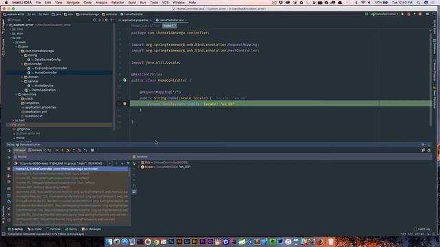 Setting the Locale in a Spring Boot Application смотреть онлайн