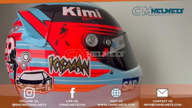 KIMI RAIKKONEN 2006 MONACO GP F1 REPLICA HELMET FULL SIZE смотреть онлайн