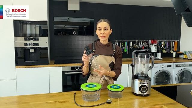 Обзор вакуумного блендера Bosch MMBV625M смотреть онлайн
