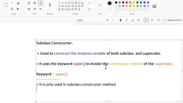Java Tutorials:: Subclass Constructor and super( ) keyword In Java смотреть онлайн