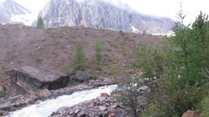 Горный Алтай Заброска в альп лагерь Ледник Б Актру Часть 2
