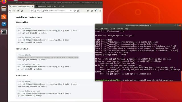 Java tutorial Setting up a Java development environment on Linux part 2 смотреть онлайн