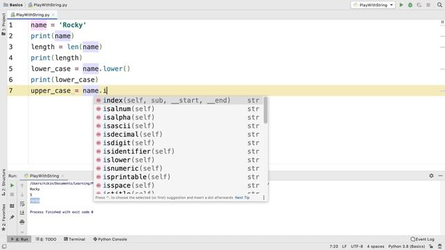 15 String Functions | Python Tutorial Malayalam