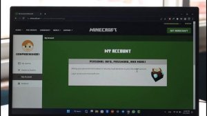 How to Change Email Address on Minecraft Account !