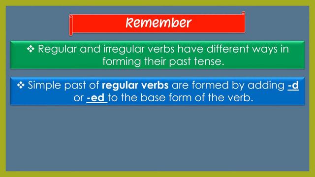 ENGLISH 3 I QUARTER 2-WEEK 2 I SIMPLE TENSES OF VERBS смотреть онлайн