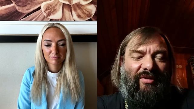 Светлана Малькова и Отец Валерий Сосковец #светланамалькова #валерийсосковец #православие #прощение