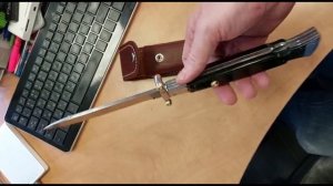 СТИЛЕТ Выкидной НОЖ С Гардой ВЫКИДУХА Ручная РАБОТА