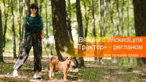 Вяжем с WickedLynx. Все лучшее сразу: "Трактор"-  регланом!