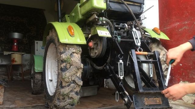 Трох точкова навіска до мототрактора смотреть онлайн