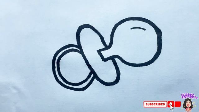 How To Draw A Nipple For Kids | Как Нарисовать Соску для детей смотреть онлайн