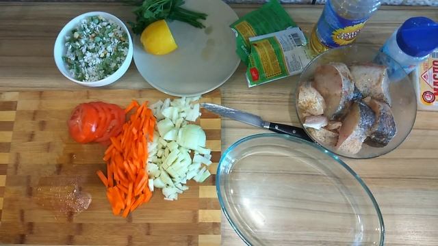 Судак в духовке с овощами и рисом смотреть онлайн