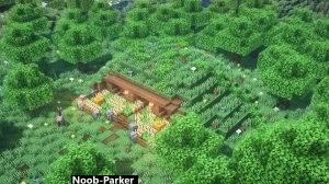 Учебник по майнкрафту, как построить простую нору хоббита, minecraft.