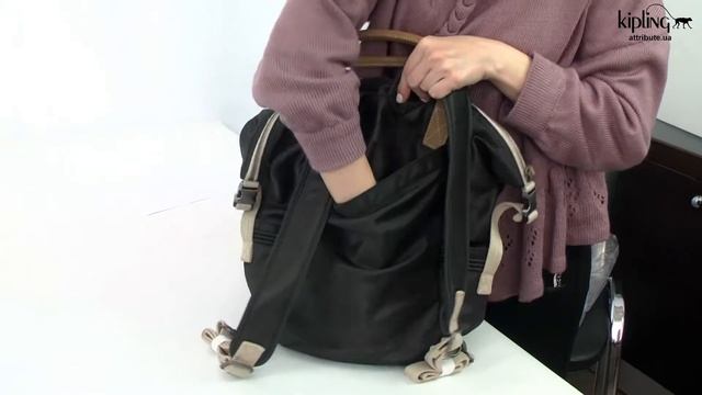 Рюкзак Kipling (Киплинг) EDGELAND + / Delicate Black KI4112_50J смотреть онлайн