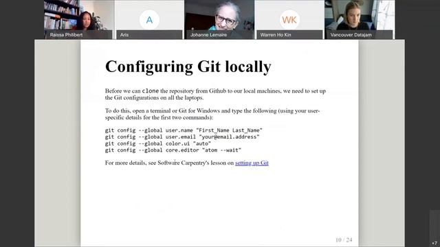 Beginner Git Workshop @ Vancouver Datajam 2020 смотреть онлайн