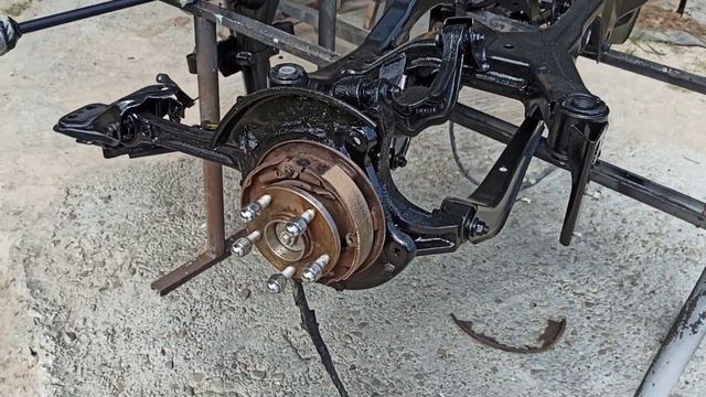 Subaru Legacy WSKRZESZENIE ! !!!. Gruby remont podwozia.