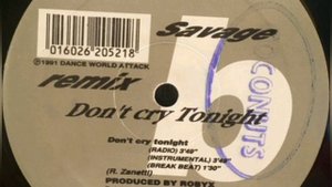 Savage - Don't Cry Tonight (instrumental)