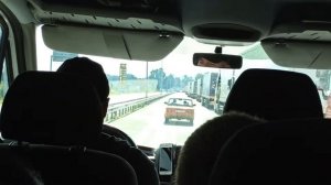 Очередь на границе с Венгрией. Город Захонь