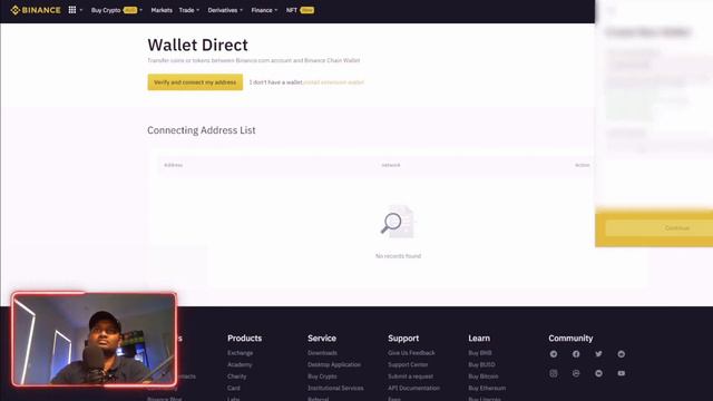 Binance Wallet Install on Google Chrome  Creating New Wallet and Connecting Existing Wallet