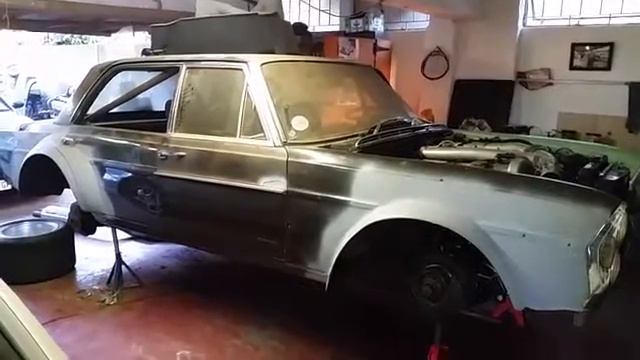 Mercedes 300SEL 6.3 Racing Project - First Start смотреть онлайн