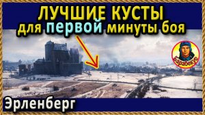 ВРАГИ ПОЛУЧАТ В БОРТ не отъехав от базы. Шикарная позиция Эрленберг. World of Tanks Мир танков