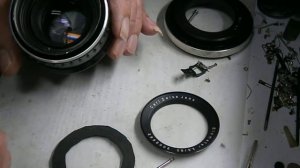 разборка объектива Carl Zeiss Jena DDR MC Biometar 80mm f2.8