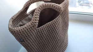 Сумка из полиэфирного шнура Часть 3 Подклад ,  Себестоимость , полный обзор