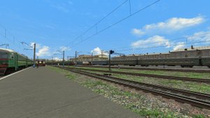 Train Simulator classic ЕКБ-Шаля и чс2 с поездом 99