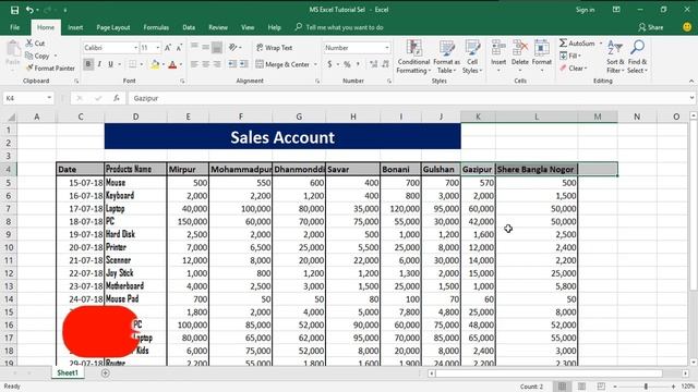 MS Excel Format How to Lock Excel Sheet PART 11 R TecH BangLa смотреть онлайн