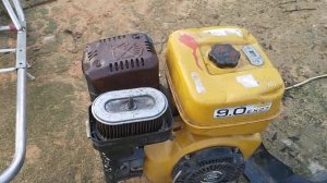 Subaru Ex27-9HP old gasoline engine, boat building video 1