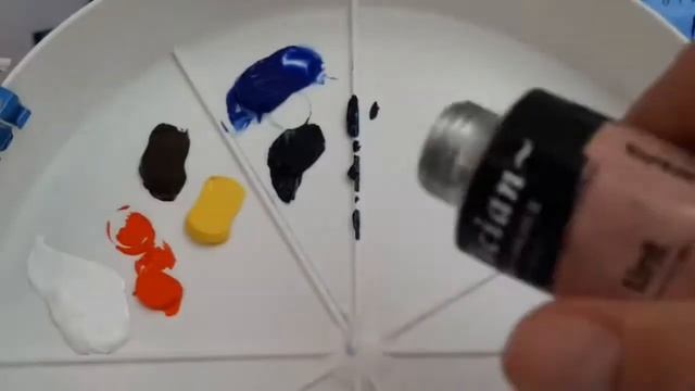 Палитра масляных красок Tician смотреть онлайн