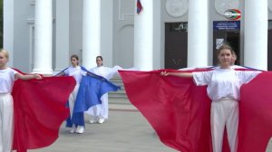 Флешмоб от `Движения первых`
