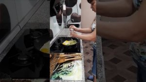 Как приготовить черемшу? Что приготовить из черемши? Яичница с черемшой.