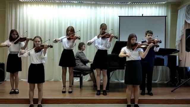 "Словацкая полька" анс скрипачей МАУ ДО "ЛДШИ" смотреть онлайн