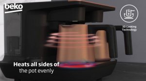 Beko Turkish Coffee Machine | Traditional Taste With Future Technology - TKM 8961 B