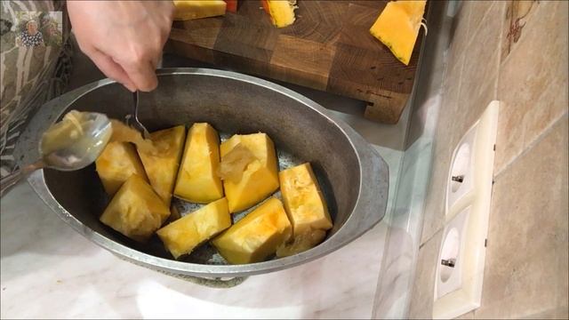 Пареная тыква с мёдом. смотреть онлайн