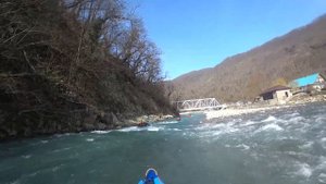 Мартовские покатушки, река Псезуапсе