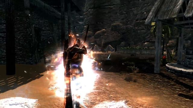 Skyrim Battles - The Ebony Warrior vs All Dragon Priests [Reloaded][Legendary Settings] смотреть онлайн