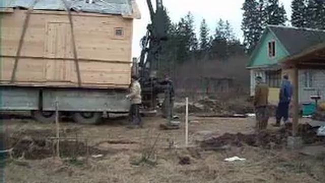 Строительство бани на даче моей дочки (Узборье) смотреть онлайн