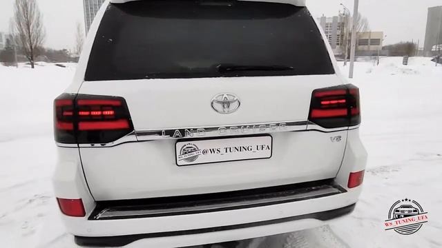 Рестайлинг Land Cruiser 200 из 2012 в 2020 + тюнинг оптика / стоп-сигналы смотреть онлайн