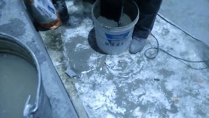 Приготовление подливочного состава #MASTERFLOW 928 (#ЕМАСО S55)