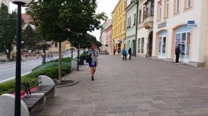 Словакия, город Прешов, ул. Главная