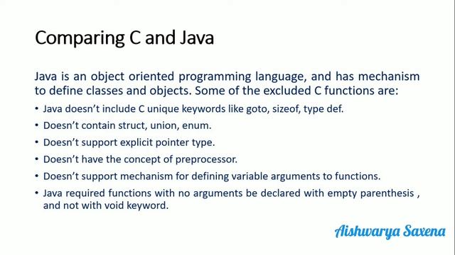 #3 - Comparison of Java with Other Programming Languages - Bluej Software - Java Programming смотреть онлайн