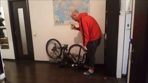 Упаковка велосипеда для перевозки в поезде