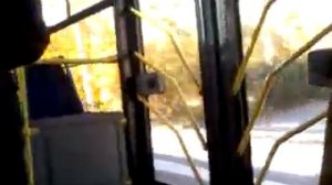 Автоинформатор в Донецком троллейбусе