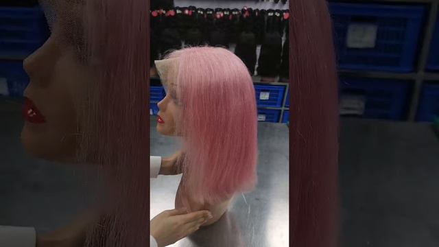 PINK COLOR BOB WIGS