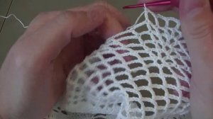 Салфетка "Снежная королева". Часть 6.