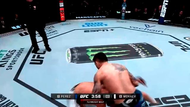 Мухаммад Мокаев  одержал очередную  победу в UFC...