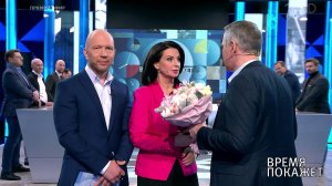 Екатерина Стриженова снова в эфире! Время покажет. Фрагмент выпуска от 20.04.2021