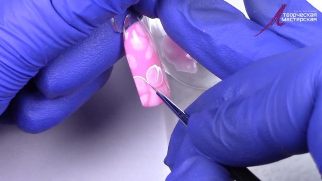 Розовые лютики 🌸 Салонный дизайн гель-лаками💅МК от Луизы Копыловой смотреть онлайн